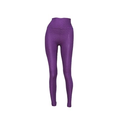 CALZA NACIONAL PARA MUJER  COLOR LILA 1 UNIDAD
