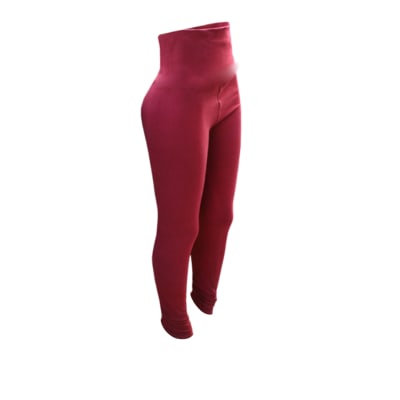 Calza pitillo confección nacional color burdeo para mujer - Pack 1 unidad1