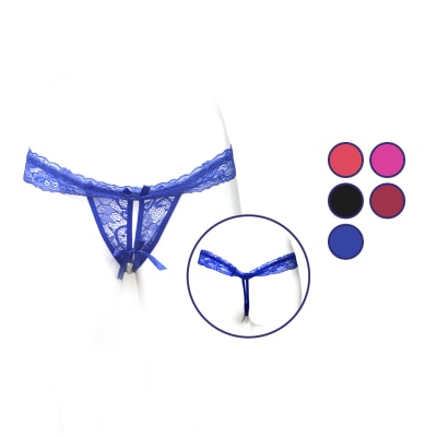 Colaless Sexy Siempre Listas Con Perlas Para Mujer - Pack 12 Unidades1