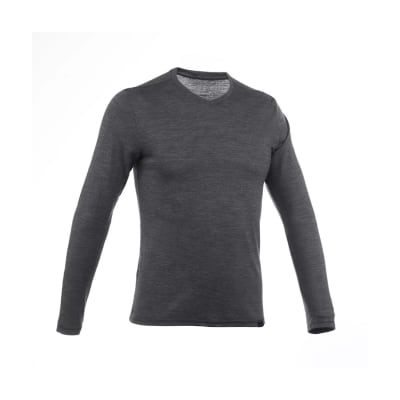 Camiseta de polar manga larga Gris para hombre - Pack 6 unidades