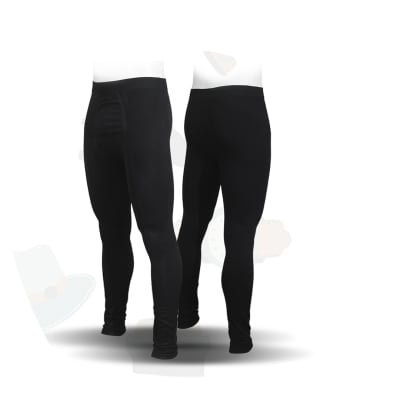 Calza Primera Capa Color Negro Para Hombre - Pack 12 Unidades