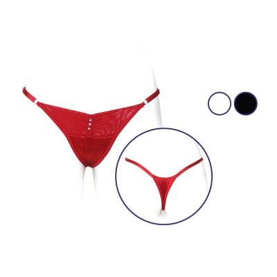 Colaless Con Regulador 3 Piedras Colores Surtidos Para Mujer - Pack 12 Unidades1