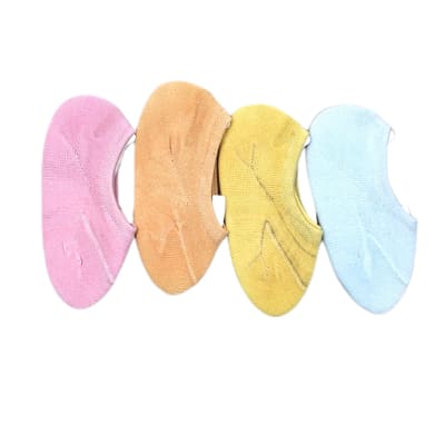 Calcetas tipo panchitas algodón en color pastel para niñas - Pack 20 unidades