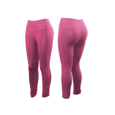 Calza Confección Nacional Pitillo Color Palo Rosa Para Mujer - Pack 1 Unidad