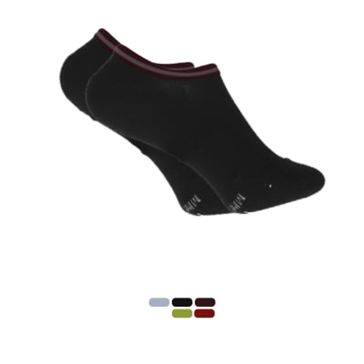 Calcetas tobilleras algodón y bambú para Hombre - Pack 4 unidades