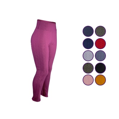 Calza de polar texturizada levanta Glúteos surtida para mujer - Pack 6 unidades1