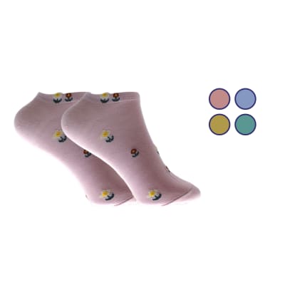 Calcetas Tobilleras Diseños Surtidos Para Mujer -  Pack 10 Unidades1