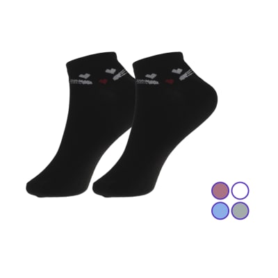 Calcetas Tobilleras Diseños Cara Gatitos Para Mujer - Pack 12 Unidades1