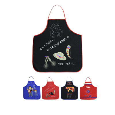 Delantal De Cocina Para Celebrar Fiestas Patrias - Pack 12 Unidades