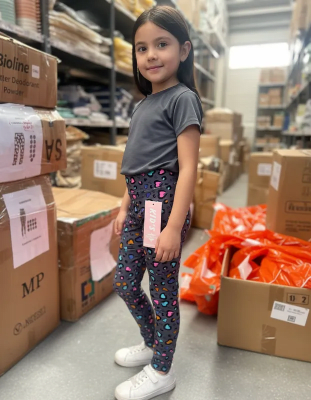 Calza algodón diseños de animalitos, planetas, y puntos de niñas - Pack 3 unidades