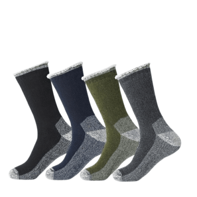 Calcetas de lana resistentes hasta -21°C sin costura para hombre - Pack 3 unidades1
