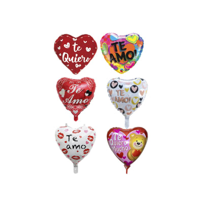 Globos decorativos para celebrar fechas especiales -  Pack 12 unidades