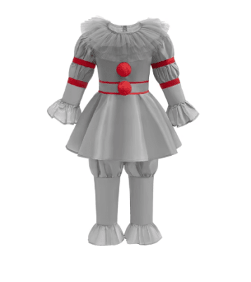 Disfraz infantil de Halloween diseño payaso It niño - Pack 1 unidad1