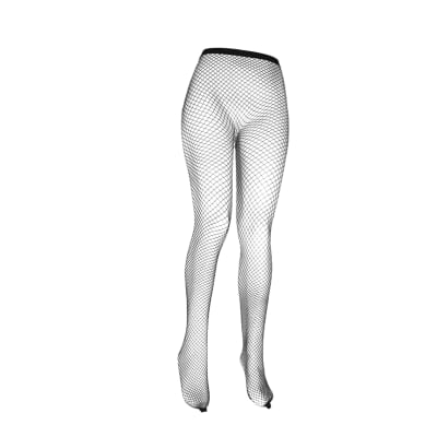 MEDIA LIGA DE MALLA PARA MUJER COLOR NEGRA PACK 6 UNIDADES