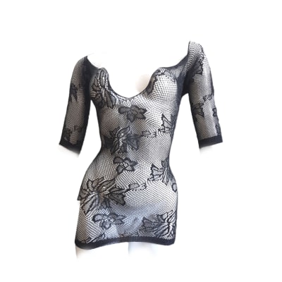 Vestido Sexy Corto De Malla Para Mujer - Pack 6 Unidades