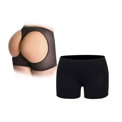 Pantaletas Faja Short Levanta Glúteos Abierto Para Mujer - Pack 12 Unidades