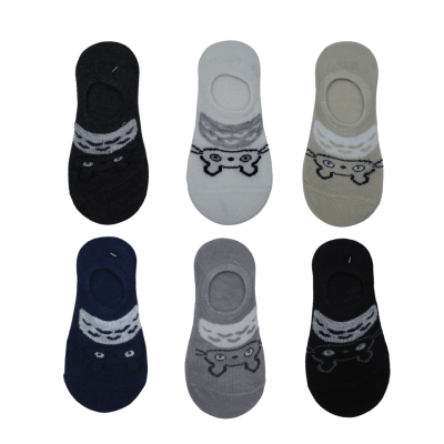 Calceta panchita algodón diseños surtidos para niños - Pack 12 unidades1