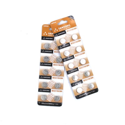 PILA ALCALINA MODELO AG13 PACK 20 UNIDADES