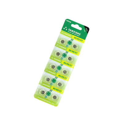 PILA ALCALINA MODELO AG4 1.5V CAJA POR 20 UNIDADES
