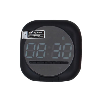 PARLANTE RADIO DESPERTADOR BLUETOOTH SPEAKER NEGRO POR UNIDAD1