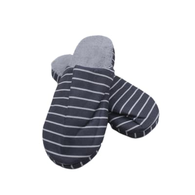 Pantuflas Con Diseño De Líneas Horizontales Para Hombre - Pack 12 Unidades