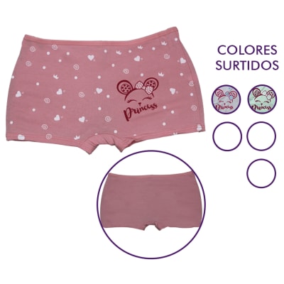 PANTALETA JUVENIL DISEÑO ESTAMPÁDO PACK 12 UNIDADES1