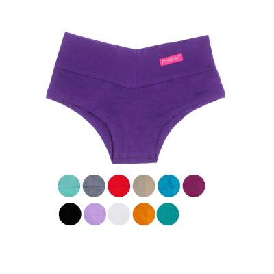 Pantaletas Peruana De Pretina Ancha Para Mujer - Pack 12 Unidades1