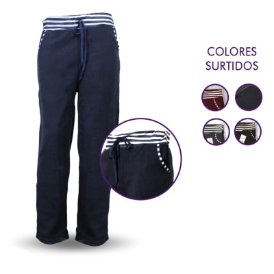 PANTALON MUJER CON POLAR PACK POR 6 UNIDADES1
