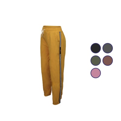 Pantalón tipo joggers deportivo con puños para mujer - Pack 3 unidades