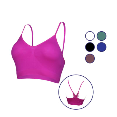 Peto elasticado juvenil con diseño bordado en espalda - Pack 12 unidades1