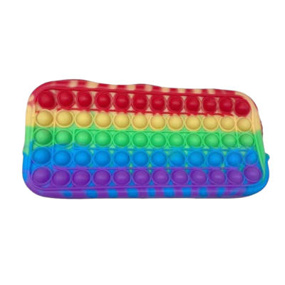POP IT BOLSO ESTUCHE PARA NIÑA  MULTICOLOR POR UNIDAD