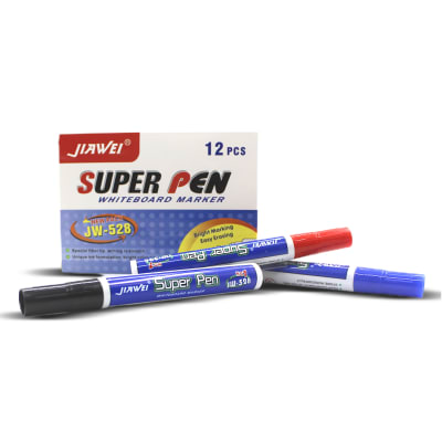 PLUMÓN PARA PIZARRA PUNTA REDONDA 12 UNIDADES1