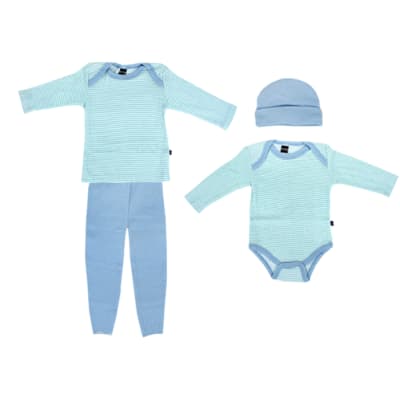 SET DE 4 PIEZAS PARA BEBE TALLA 24 PACK 4 UNIDADES