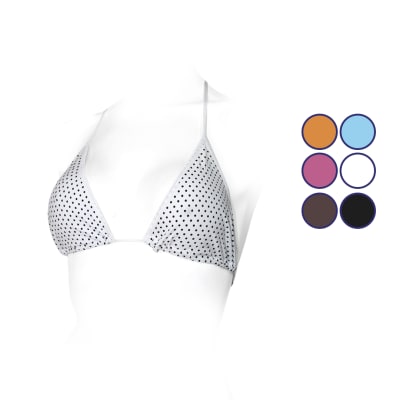 Sostén Copa A Estampado De Puntos Para Mujer - Pack 12 Unidades1