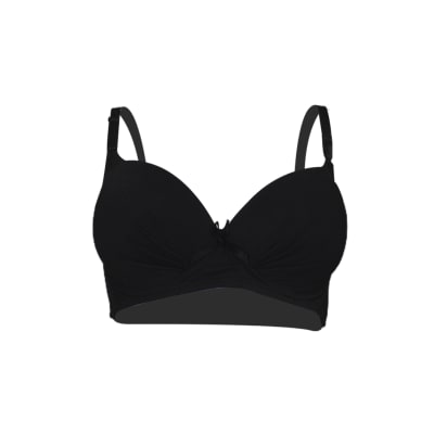 Sostén Copa C Color Negro Para Mujer - Pack 12 Unidades