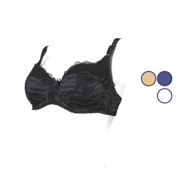 SOSTEN COPA DD PARA MUJER DISEÑO LISO CON ENCAJE PACK 12 UNIDADES