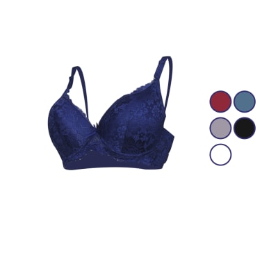 Sostén copa D con poco relleno para mujer - Pack 12 unidades1