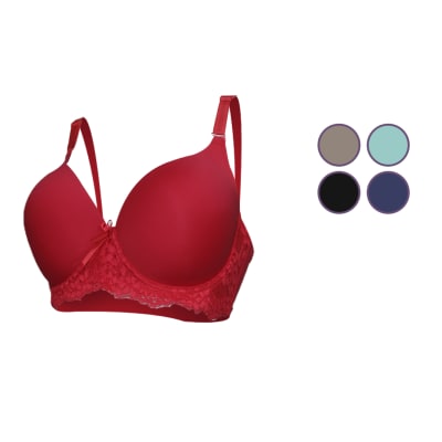Sostén Copa D Premium Con Barba Para Mujer - Pack 12 Unidades