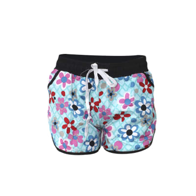 Short de playa estampado y con bolsillos para mujer - Pack 12 unidades