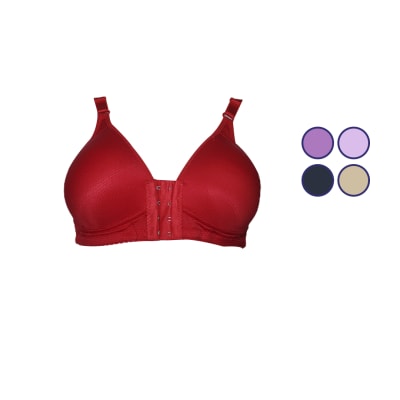 Sostén Maternal Sin Barba Tela Anti transpirables Para Mujer - Pack 12 Unidades1
