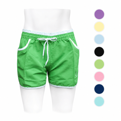 Short corto playero surtido en color para mujer - Pack 12 unidades