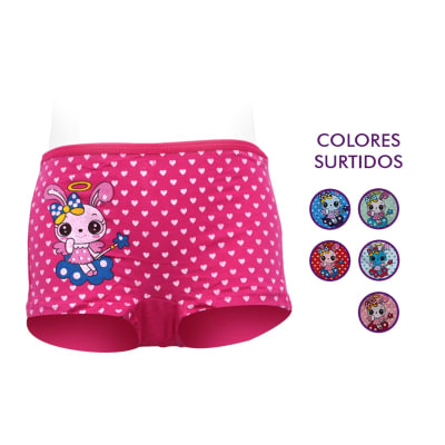 PANTALETA PARA NIÑA PACK DE 12 UNIDADES1