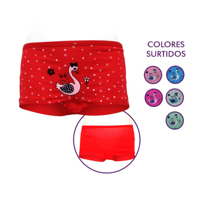 PANTALETA PARA NIÑA PACK POR 12 UNIDADES