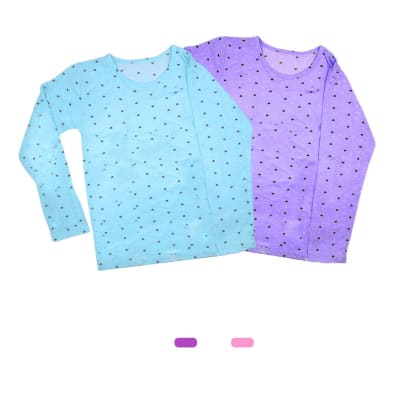 Camiseta cuello bittle polar bambú diseños mickey juvenil - Pack 2 unidades1