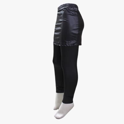 LEGGINS CON FALDA ECO CUERO PACK 8 UNIDADES