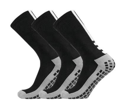 Calcetas media caña de fútbol con antideslizante para hombres -  Pack 6 unidades2