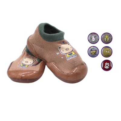 ZAPATILLA DE NIÑO TIPO CALCETA TALLA 20 A 29 PACK 12 UNIDADES1