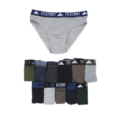 Zunga de algodón textino pretina text para hombre - Pack 12 unidades1