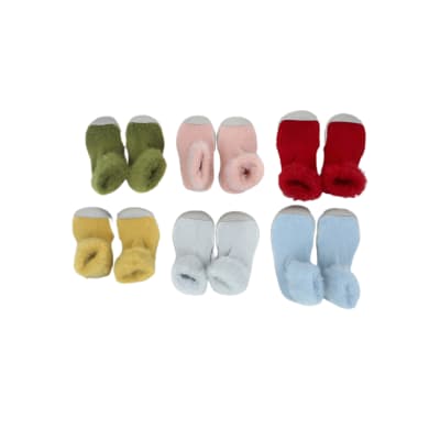 ZAPATILLA INFANTIL UNISEX TIPO CALCETA CON SUELA DE GOMA PACK 12 UNIDADES1