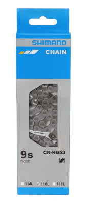 Cadena Shimano Deore  CN-HG53 9V 116L1